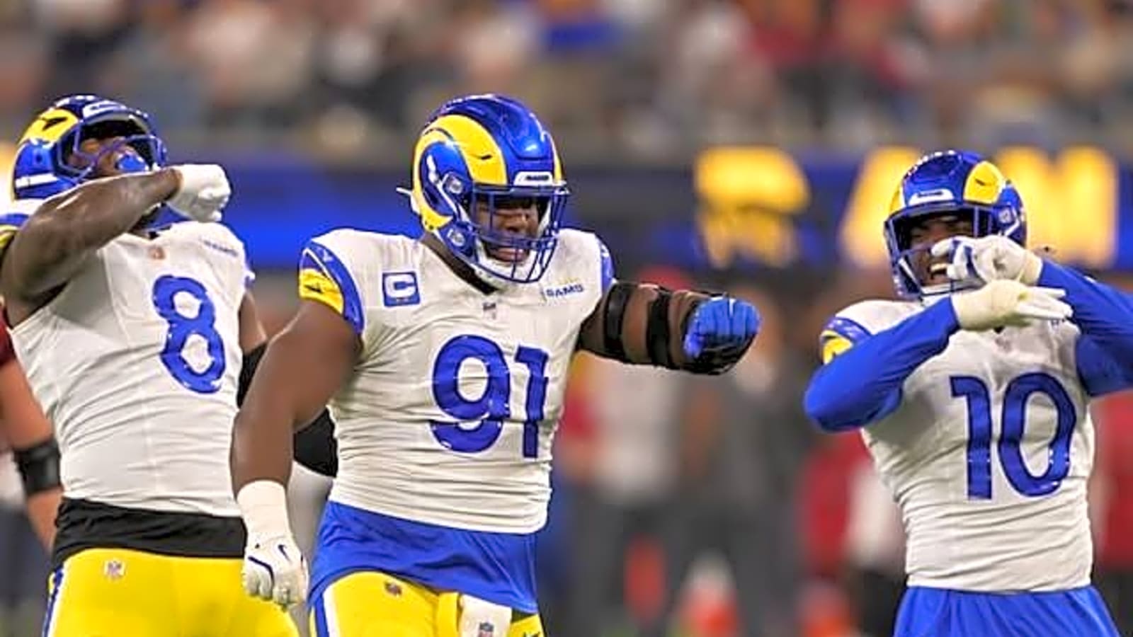  Jared Verse & Kobie Turner Wanted To Put On Show For Aaron Donald