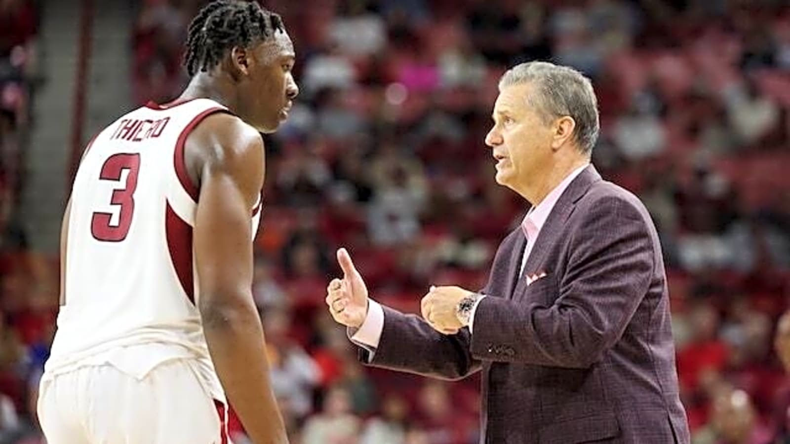  Arkansas Coach John Calipari Warned Teams Not To Pass On Adou Thiero