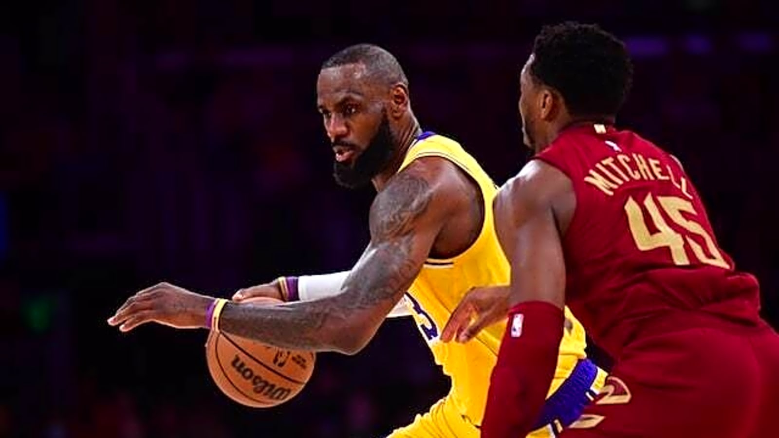  LeBron James Works Out At Cavaliers Facility