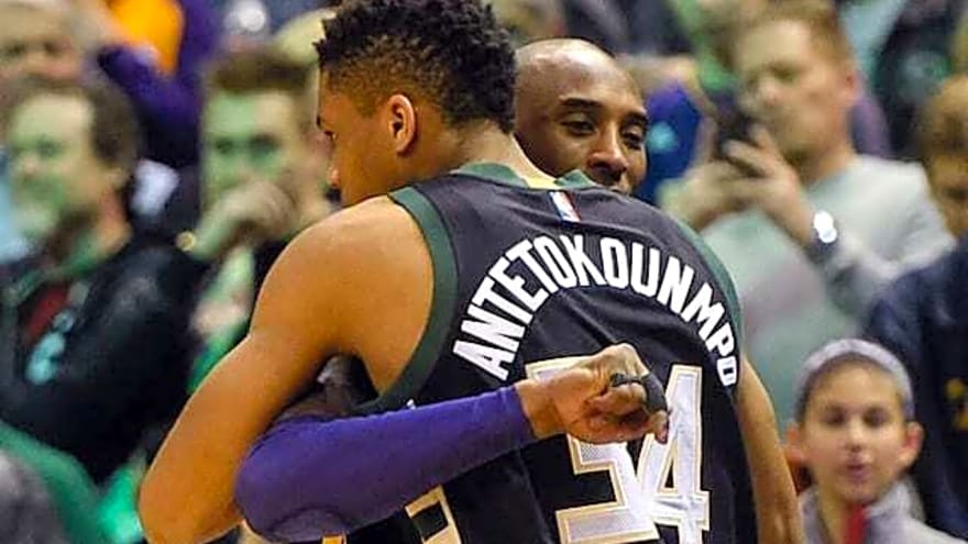  Giannis Antetokounmpo Marveled At ‘Aura’ Of Kobe Bryant During Workout