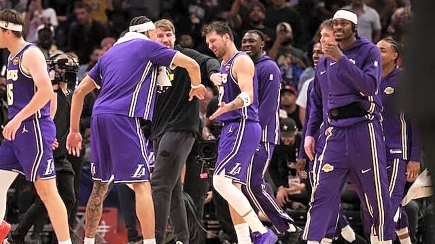 Lakers Injury Report: LeBron James, Luka Doncic & Austin Reaves Available Vs. Heat