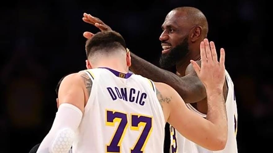LeBron James Emphasizes Lakers Players Must Bend Their Games To Luka Doncic