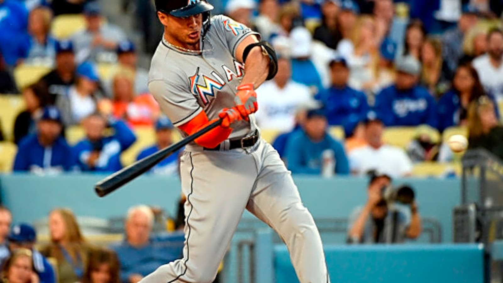 This Day In Dodgers History: Giancarlo Stanton Becomes Fourth Player To Hit Home Run Out Of Dodger Stadium