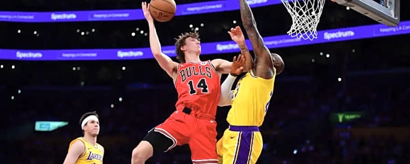 Chicago Bulls’ Matas Buzelis Gets 100% Real on Trash-Talking Luka Doncic in Loss Vs. Los Angeles Lakers