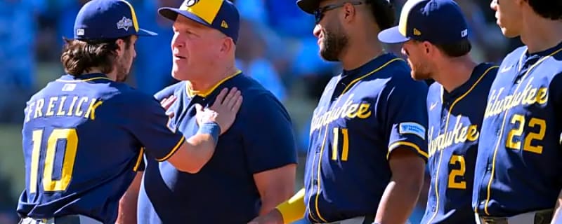 Pat Murphy welcomes Brewers newest pint-sized prospect Jett Williams with wise crack at baseball writers’ gala