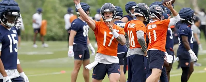 Chicago Bears Training Camp 2025: Important battle at backup quarterback