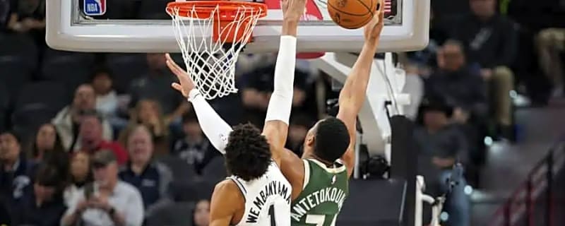 'He’s the future of this league': Giannis Antetokounmpo gives Victor Wembanyama his flowers after Spurs dismantle Bucks