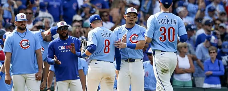 Chicago Cubs make a surprising change to their lineup before game one with the Royals
