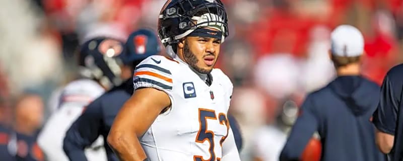 TJ Edwards’ immediate reaction to $20 million Chicago Bears extension