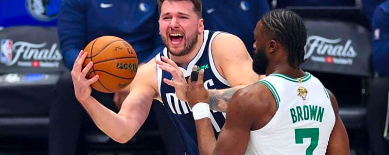 Jaylen Brown seems to take dig at ‘seal’ Luka Doncic discussing 2024 NBA Finals win, ‘the weak link…’