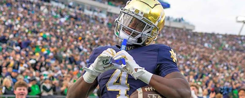 Jeremiyah Love&#39;s Heisman Odds Take Hit After Notre Dame Defeats Stanford