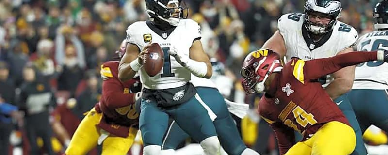 Jalen Hurts Quietly Sets New Career High Vs. Commanders