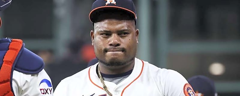Astros Star Free Agent Framber Valdez Linked to Hated American League Rival