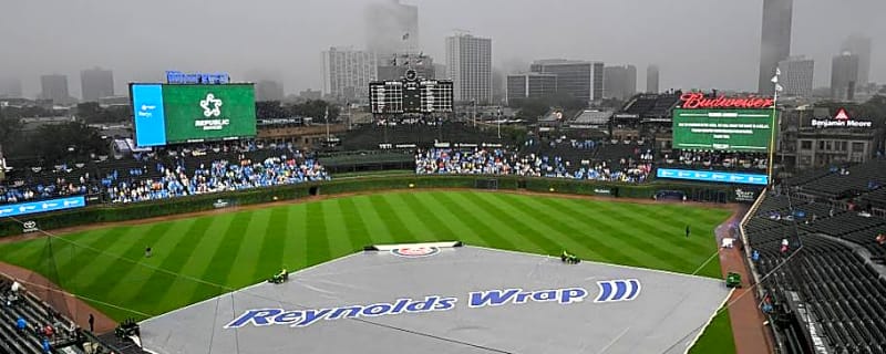 Cincinnati Reds vs. Chicago Cubs Delayed on Sunday