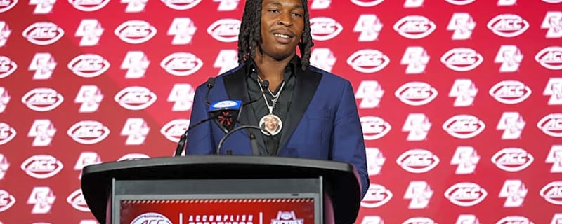 Everything Boston College LB Daveon Crouch Said at 2025 ACC Football Kickoff