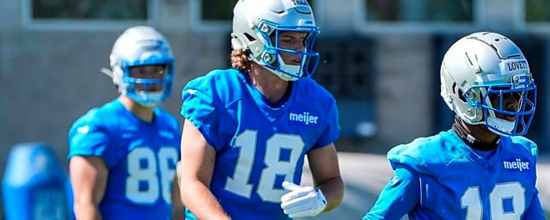 It’s not even training camp but this Lions rookie is already standing out