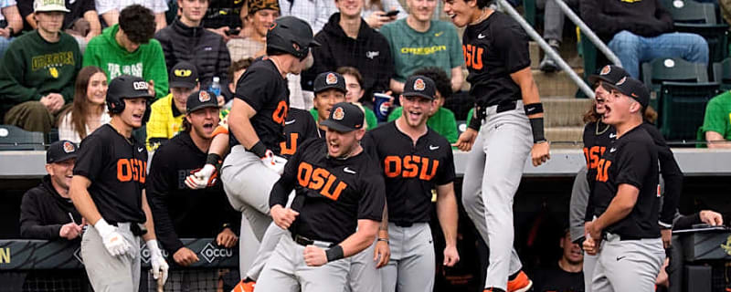 13th Ranked Oregon State Rallies Past Mercer 7-5 in Series Opener