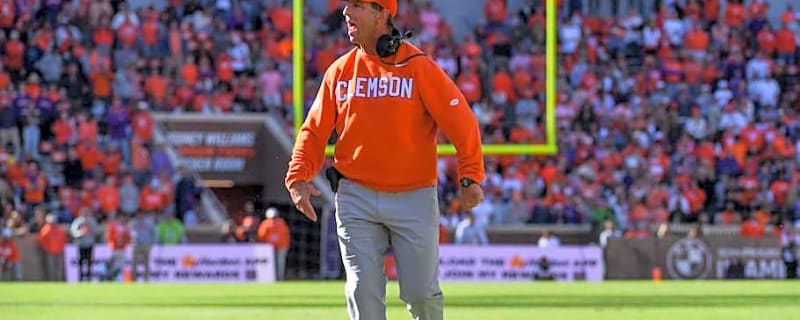 Clemson&#39;s Dabo Swinney Named to CBS Sports’ Hot Seat List