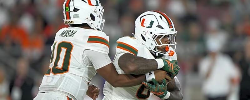Miami’s Star Running Back Carted Off the Field At Wake Forest