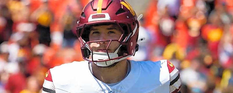 Commanders just made their stance on Ben Sinnott crystal clear in Week 2