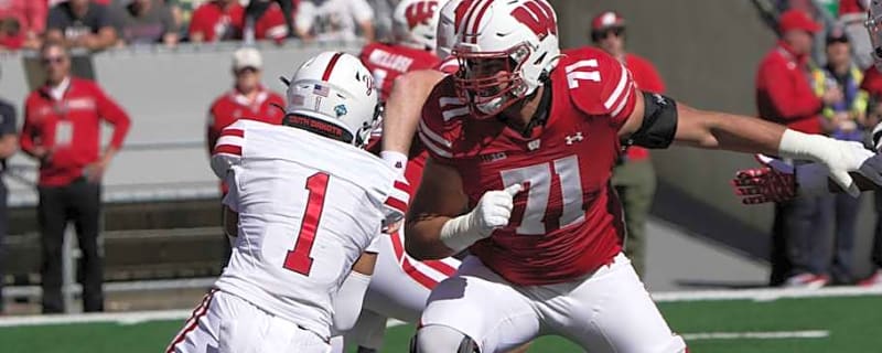 Should Wisconsin Badgers move star right tackle Riley Mahlman to left tackle to fix offensive line?