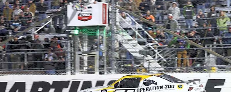 Race Results for the NASCAR Xfinity Series Playoff Race at Martinsville