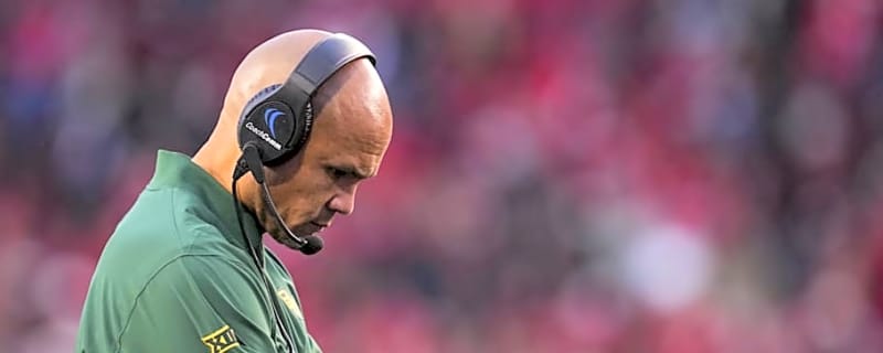 Baylor football makes staff change amidst 4-4 season