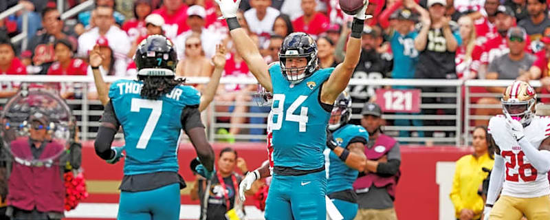 Duval Goes Wild Over Jaguars&#39; Huge Week 4 Win Over 49ers