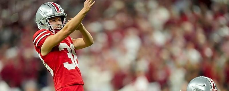 Former Ohio State Kicker Jayden Fielding Is Suing for Another Year of Eligibility