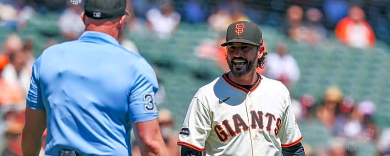 Giants Manager Tony Vitello's Emotional Outburst Was Wake-Up Call for 2027