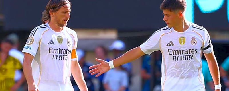 Luka Modric Hands Special Gift to Arda Guler as He Passes the Real Madrid Baton