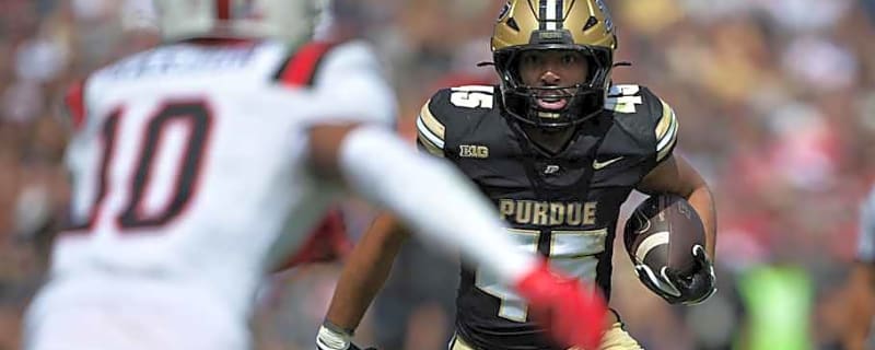 Devin Mockobee Hits New Career Milestone in Purdue&#39;s Season Opener