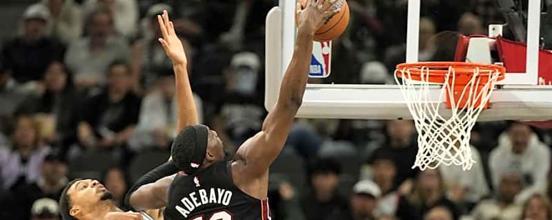 Bam Adebayo splashing past career norms in one statistic
