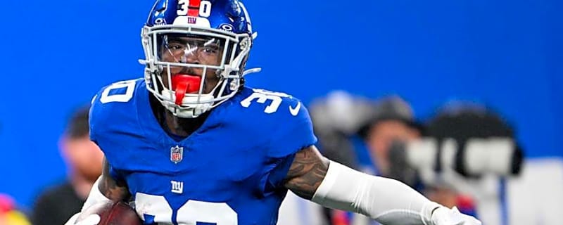 NY Giants DB TJ Moore Reportedly Undergoes Surgery on Right Leg