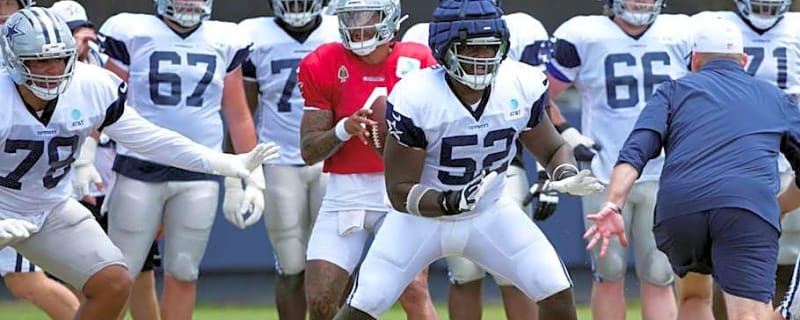 Dallas Cowboys have key OL starter back on practice field Wednesday