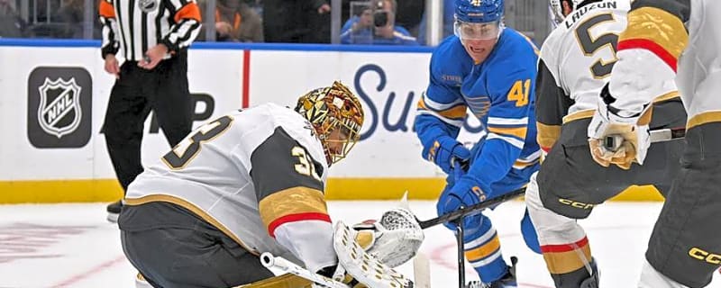 Golden Knights' Wins and Sins: Goaltending woes continue in ugly loss to Blues