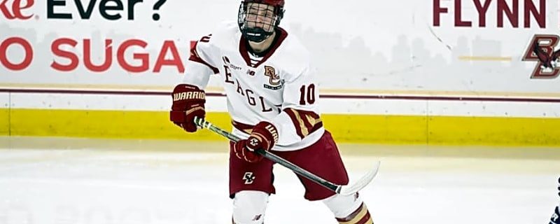 Boston College Forward Wins Hockey East Co-Player of the Week