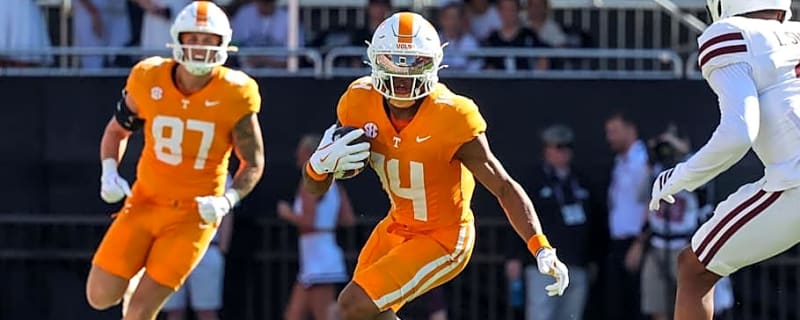 Everything From Tennessee WR Braylon Staley In His Monday Media Availability