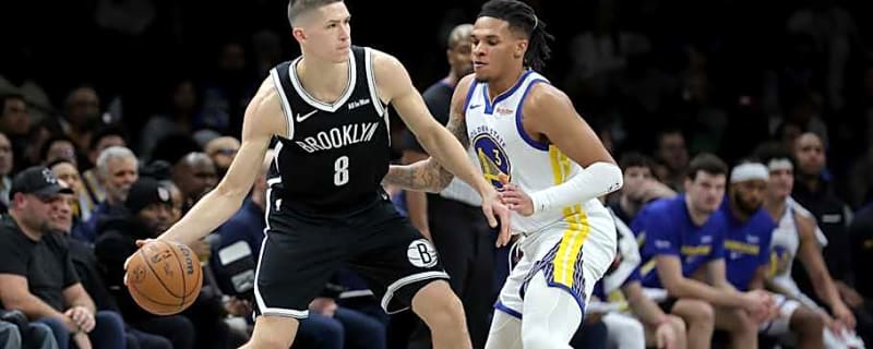 Nets' Egor Demin Catches Fire From Three-Point Range in Loss to Warriors