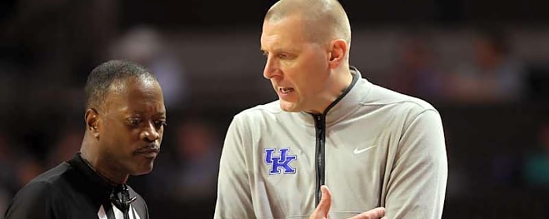Why is Kentucky not practicing in Bridgestone Arena ahead of the SEC Tournament?