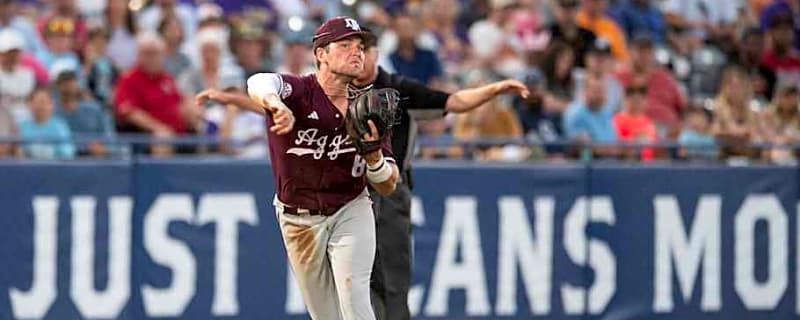 Former Texas A&M Infielder Hits First Professional Home Run