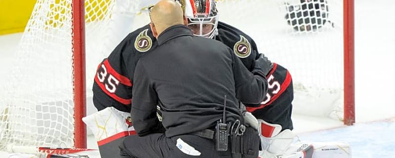 Linus Ullmark injury might not be too bad, expert weighs in
