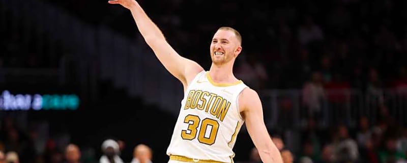 Sam Hauser is on fire, and he helped the Boston Celtics torch the Indiana Pacers