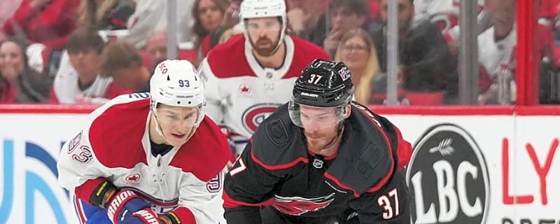 The Hurricanes head north to Montreal for an Eastern Conference Finals rematch