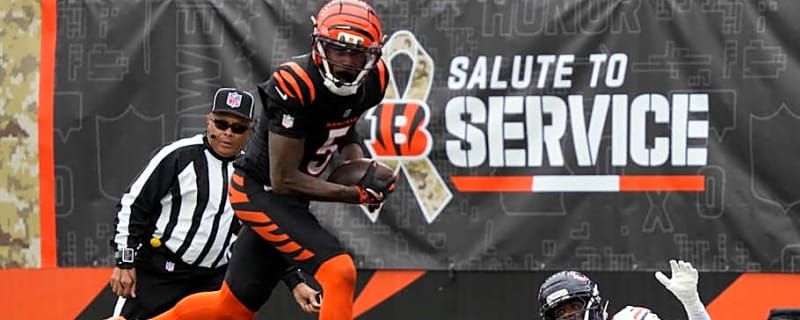 Tee Higgins Scores On Bengals First Drive Against Steelers