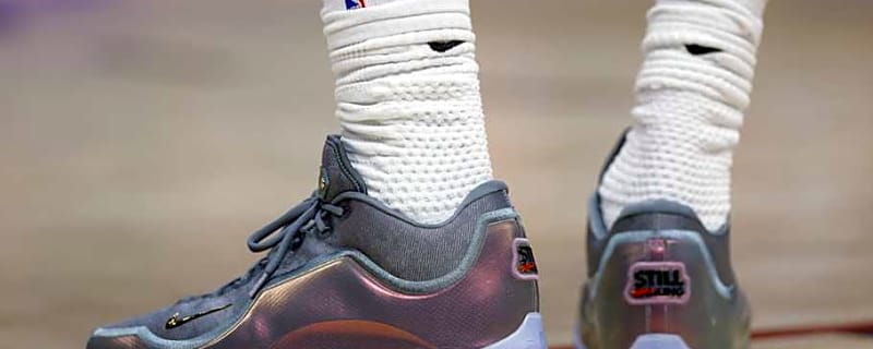 LeBron James Debuts the Nike LeBron 23 'Shut Up and Dribble'