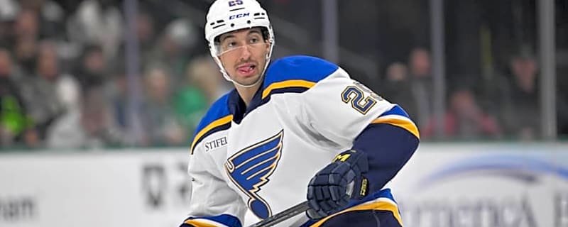 Canadiens Express Interest in Blues Star Forward