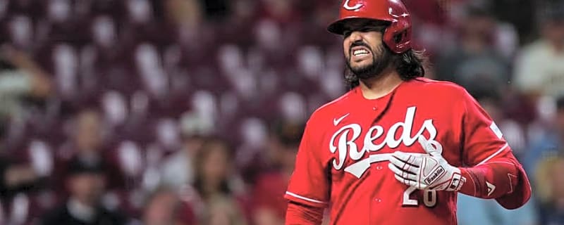 Reds Infielder Leaves Game After Being Hit by Pitch