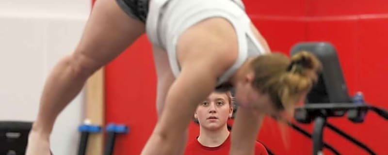 Rutgers Scarlet Knight Gymnastics Finishes Third at Big Four with 195.750, Tops Illinois