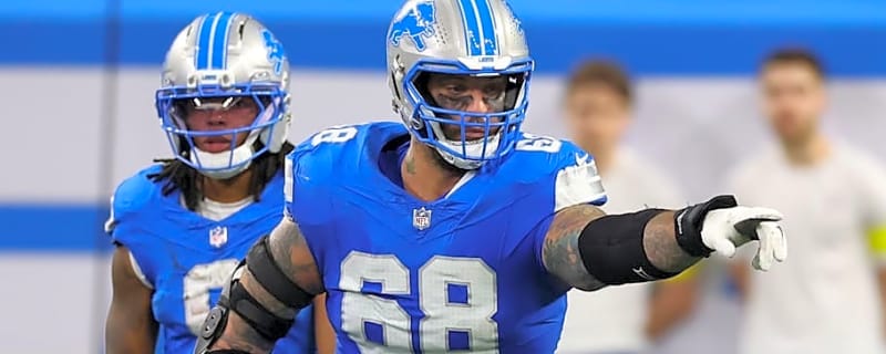 Lions deliver a positive update on Taylor Decker with Week 7 inactive list